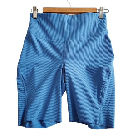 Lululemon Base Pace High-Rise Short *Ribbed Nulux in Blue Nile - Like New - Picture 5 of 14